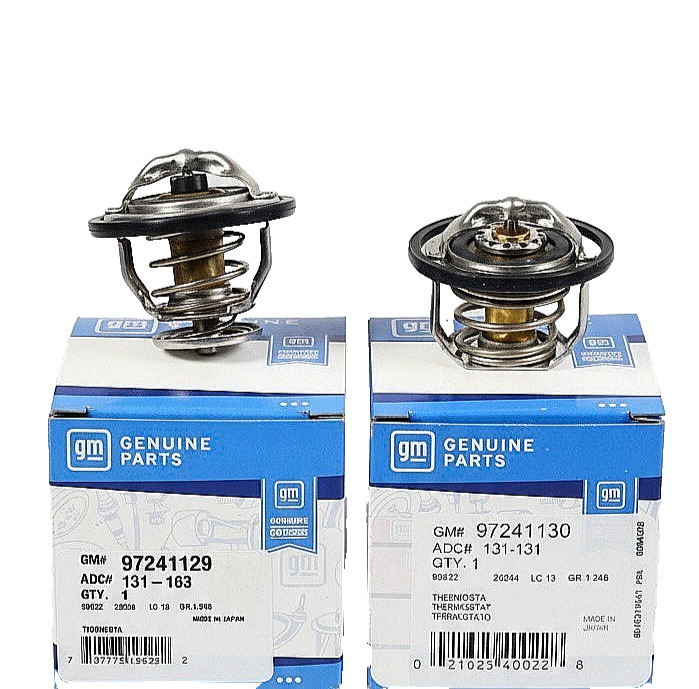 OEM GM ACDelco 180 & 185 Thermostat Kit Front Rear 2001-2018 Duramax Diesel OEM GM ACDelco 180 & 185 Thermostat Kit Front Rear 2001-2018 Duramax Diesel