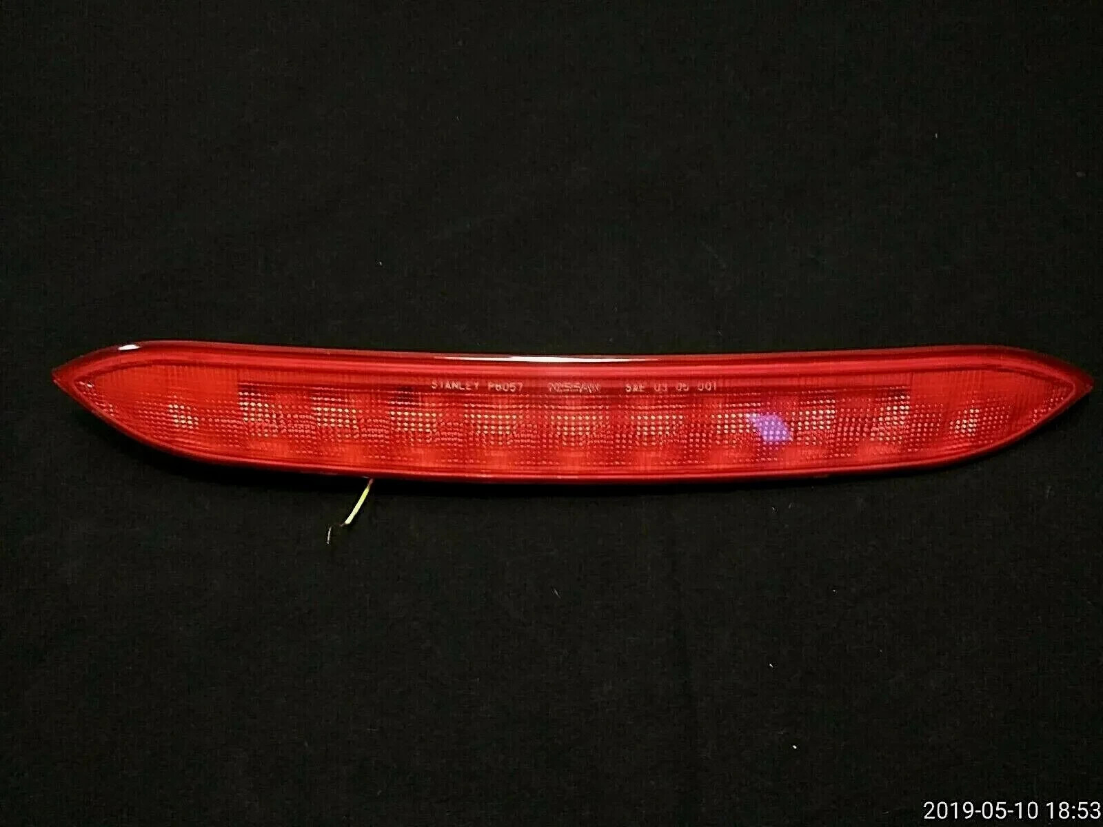 2008-2013 NISSAN ROGUE THIRD BRAKE LIGHT HIGH MOUNT STOP LAMP LED 3RD OEM