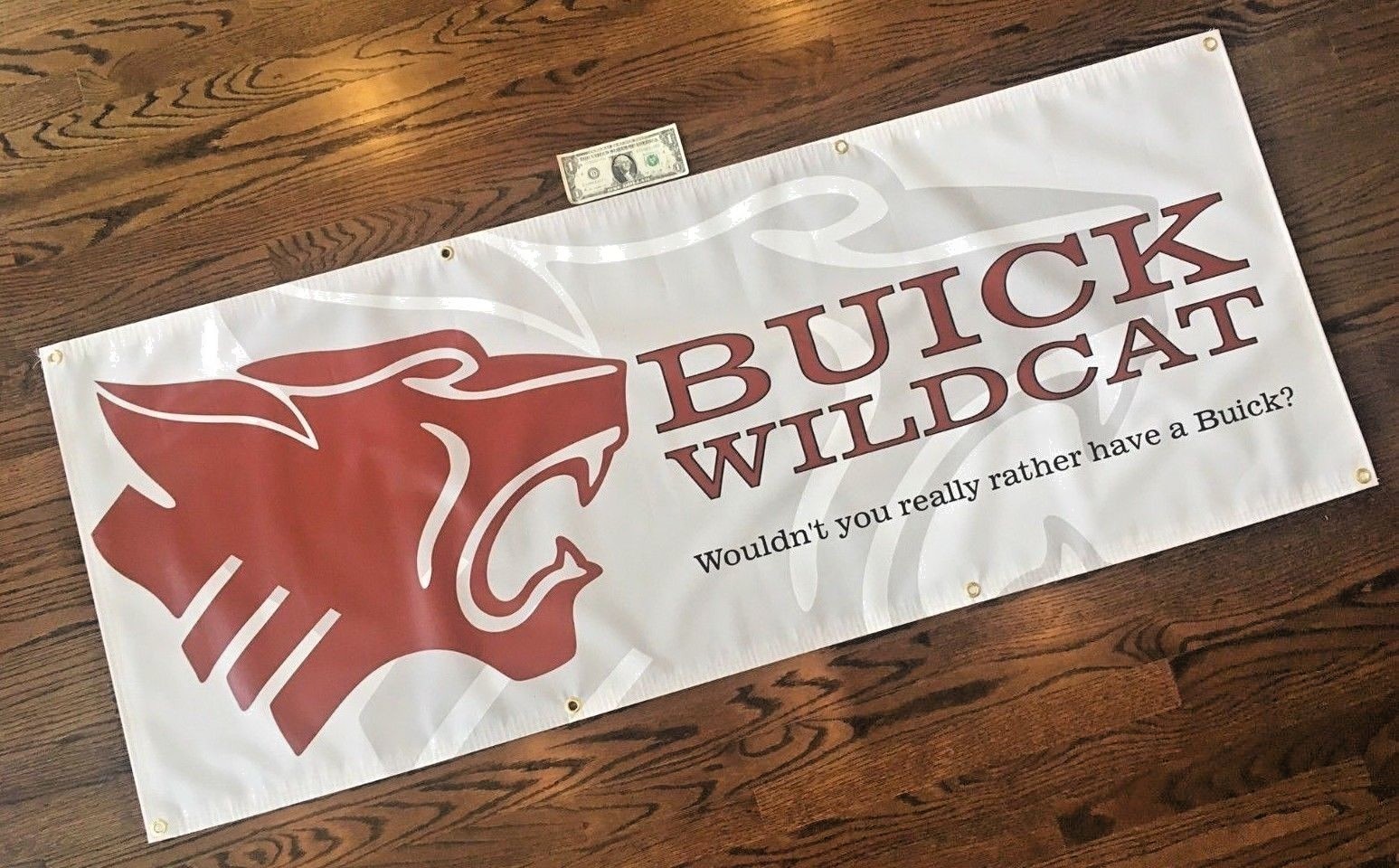 BUICK WILDCAT Garage Banner Sign (Large 2’x 5’) BUICK WILDCAT Garage Banner Sign (Large 2’x 5’)