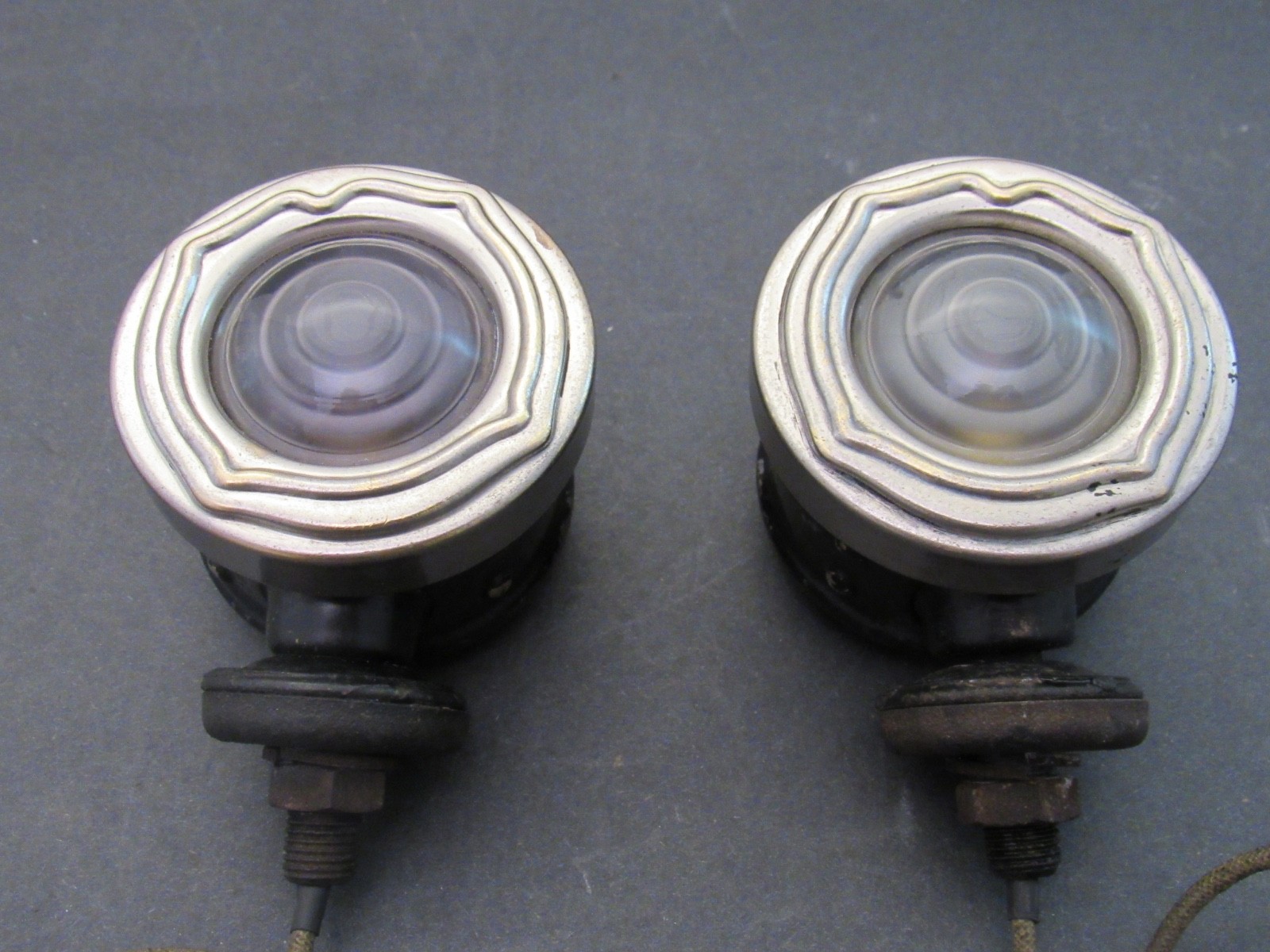Original 1926 Buick Cowl Lights Parking Lamps Signal Lights