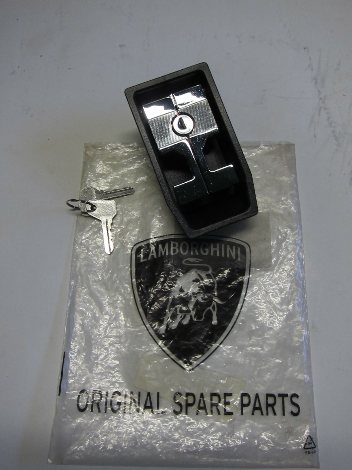 Lamborghini Countach trunk engine hood release levers openers handle new + 2 key Lamborghini Countach trunk engine hood release levers openers handle new + 2 key