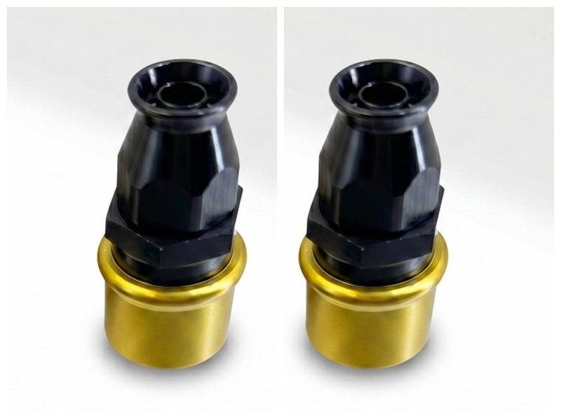 2PCS AN10 Quick Release Swivel PTFE Hose Fittings 45/90 Degree Fuel Adapter ORB 2PCS AN10 Quick Release Swivel PTFE Hose Fittings 45/90 Degree Fuel Adapter ORB