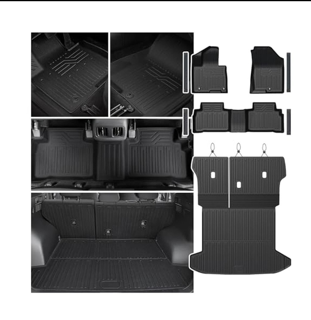 Floor Mats Set for Hyundai Tucson 2016-2021 , with Cargo Mat With Backrest Mat Floor Mats Set for Hyundai Tucson 2016-2021 , with Cargo Mat With Backrest Mat