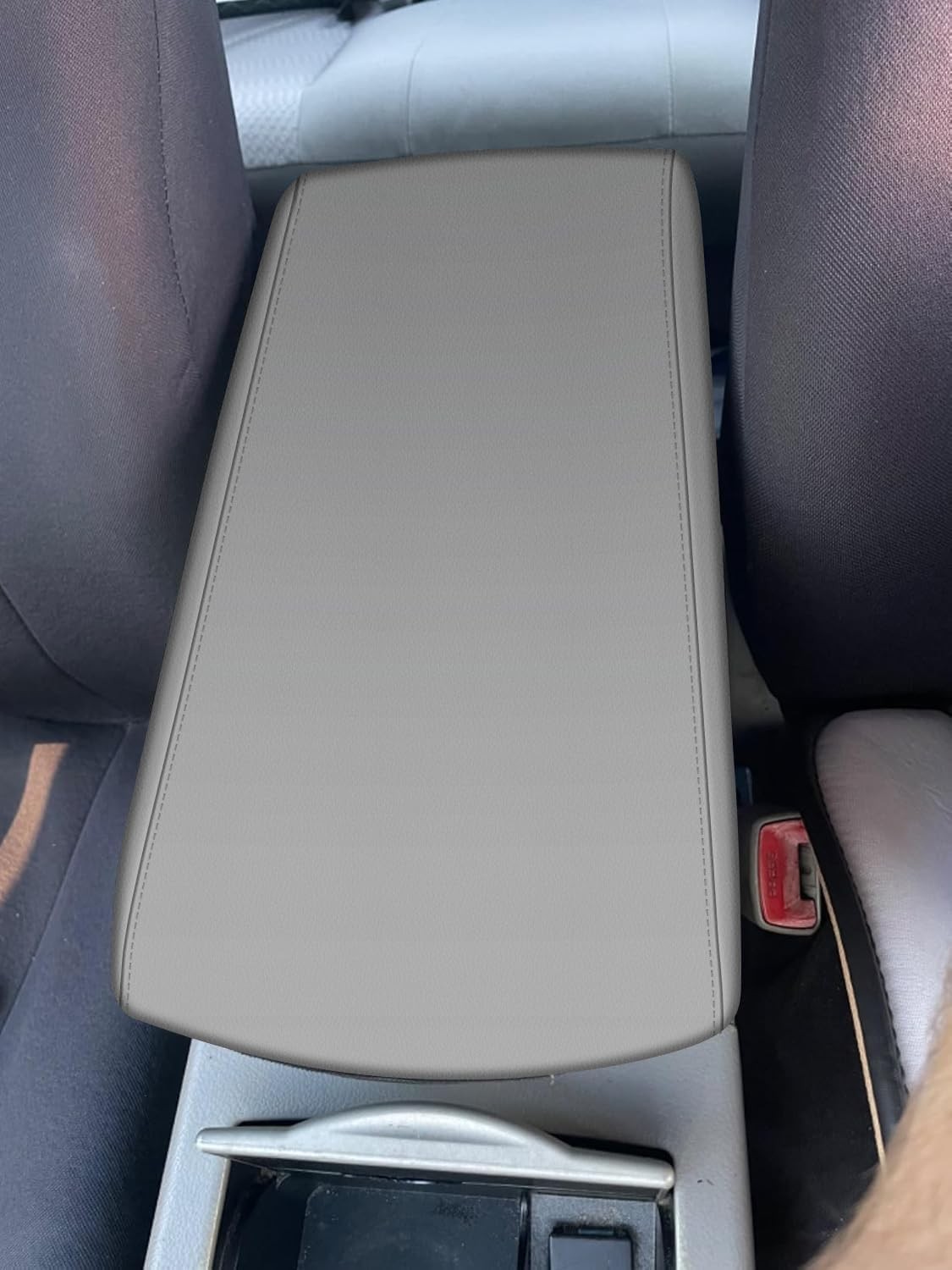 Toyota Camry 2007-2011 Center Console Armrest Cover in Light Gray