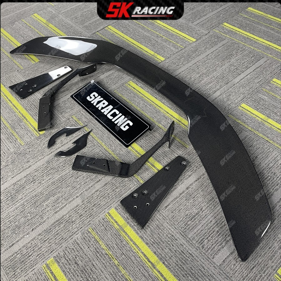 Sport Rear Spoiler Trunk Wing REAL Carbon Fit For McLaren 540C 570S 570GT 15-19 Sport Rear Spoiler Trunk Wing REAL Carbon Fit For McLaren 540C 570S 570GT 15-19