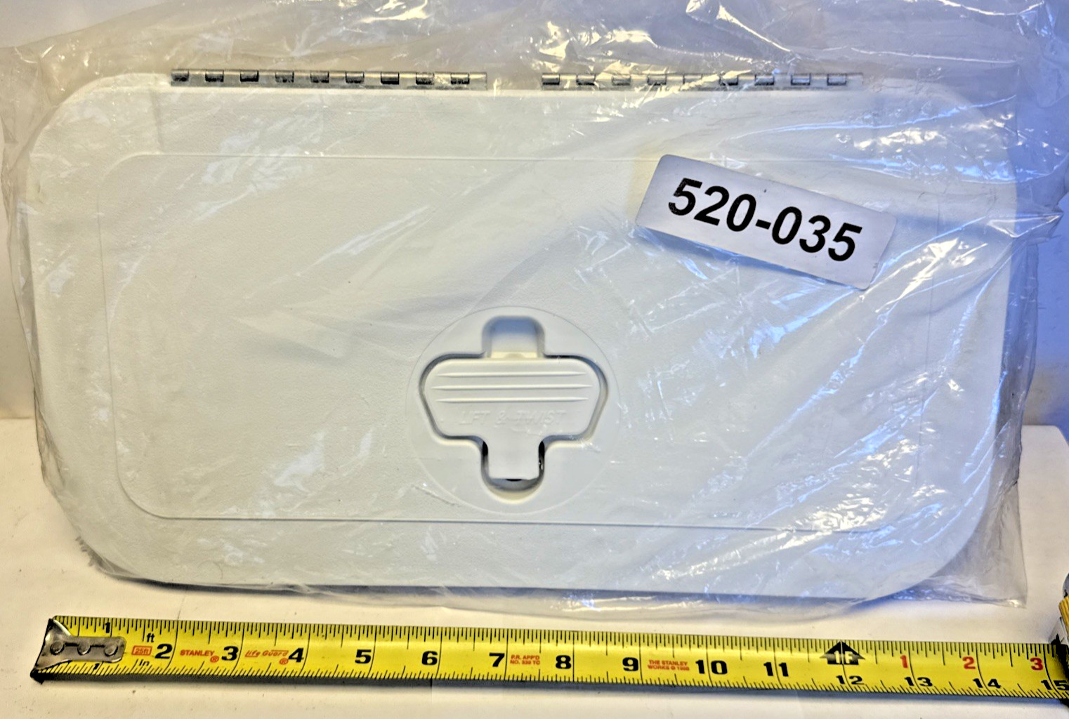 Deck hatch 8 x 14 PolarWhite Innovative Product Solutions 520-035 RV Boat Yacht Deck hatch 8 x 14 PolarWhite Innovative Product Solutions 520-035 RV Boat Yacht
