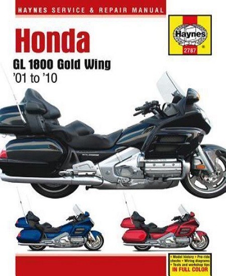 NEW PRINTED BOOK 2001-2010 Honda GL1800 Goldwing Repair Service Manual 21901