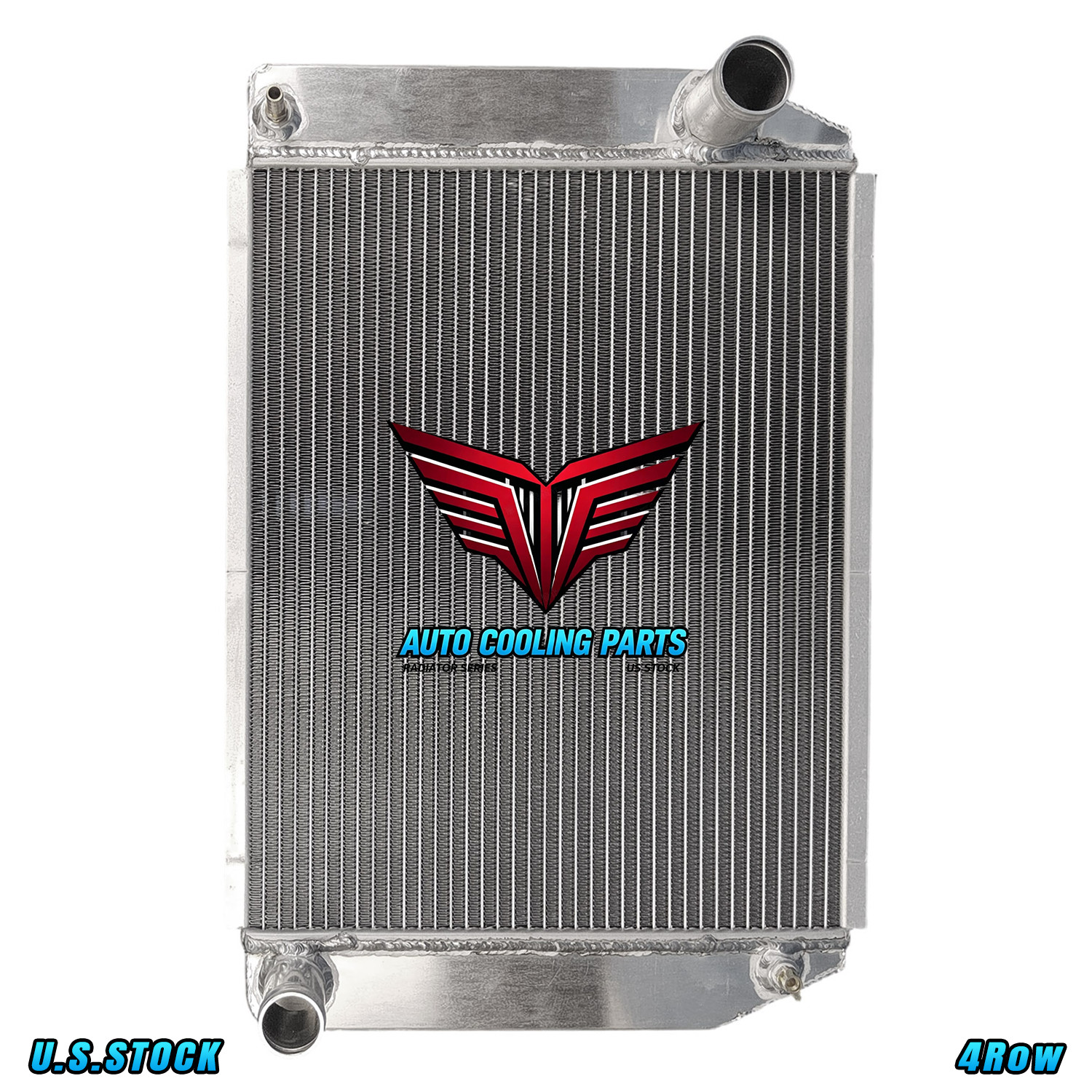 Full Aluminum Radiator For 24 x 16 Thermal Prod Universal Natural 125201X 4-Rows