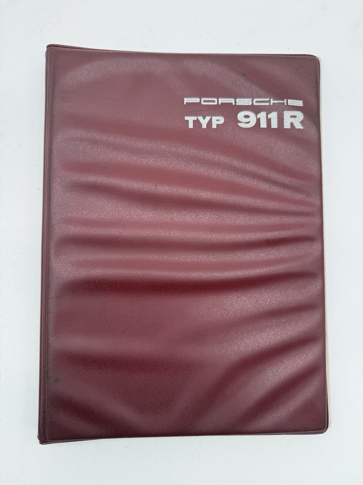 Porsche 911 R Factory Manual Original 1967 German Betriebsanleitung TYP 911R