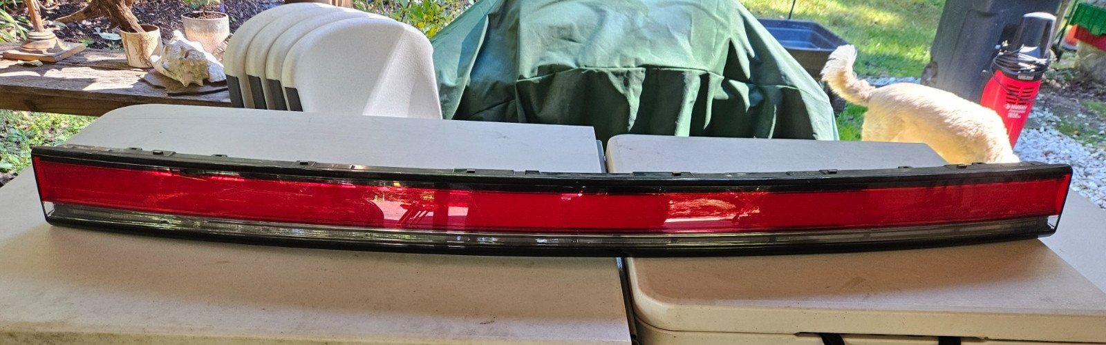 OEM 2024-2026 RIVIAN RIS REAR CENTER GATE TAILLIGHT / LAMP ~ GREAT CONDITION OEM 2024-2026 RIVIAN RIS REAR CENTER GATE TAILLIGHT / LAMP ~ GREAT CONDITION