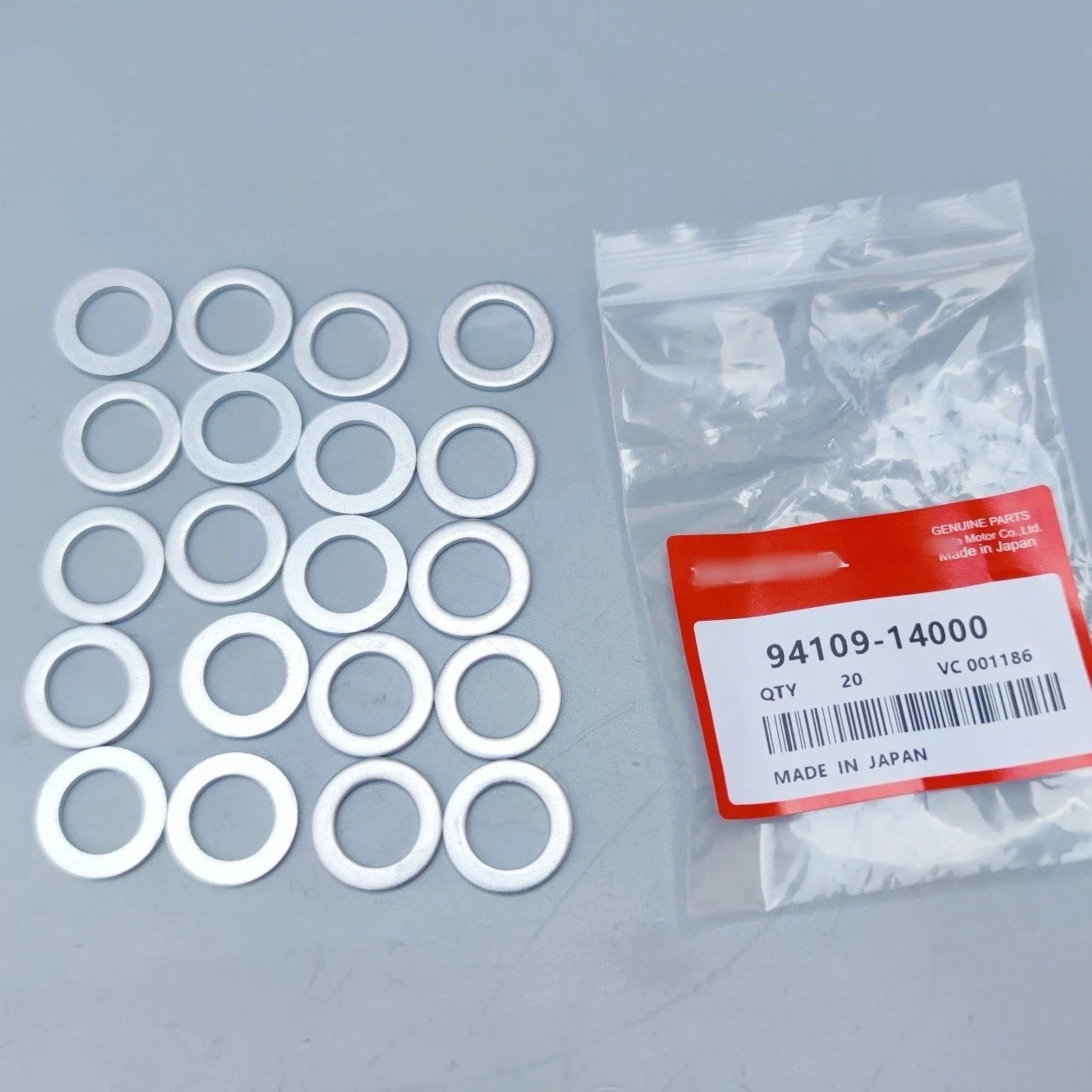 20pcs 14MM OIL DRAIN PLUG CRUSH WASHERS 94109-14000 FOR HONDA/ACURA US 20pcs 14MM OIL DRAIN PLUG CRUSH WASHERS 94109-14000 FOR HONDA/ACURA US