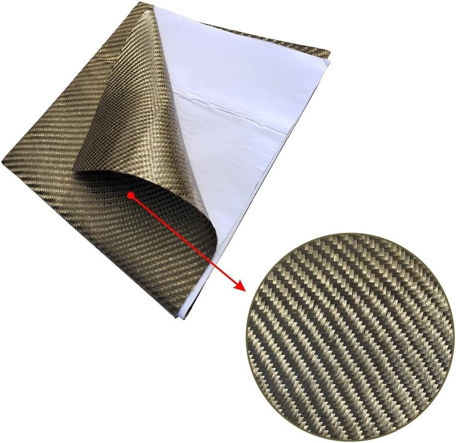 Adhesive Heat Barrier Sheet Titanium Heat Shield Resistant 1200 Degree Firewall Adhesive Heat Barrier Sheet Titanium Heat Shield Resistant 1200 Degree Firewall