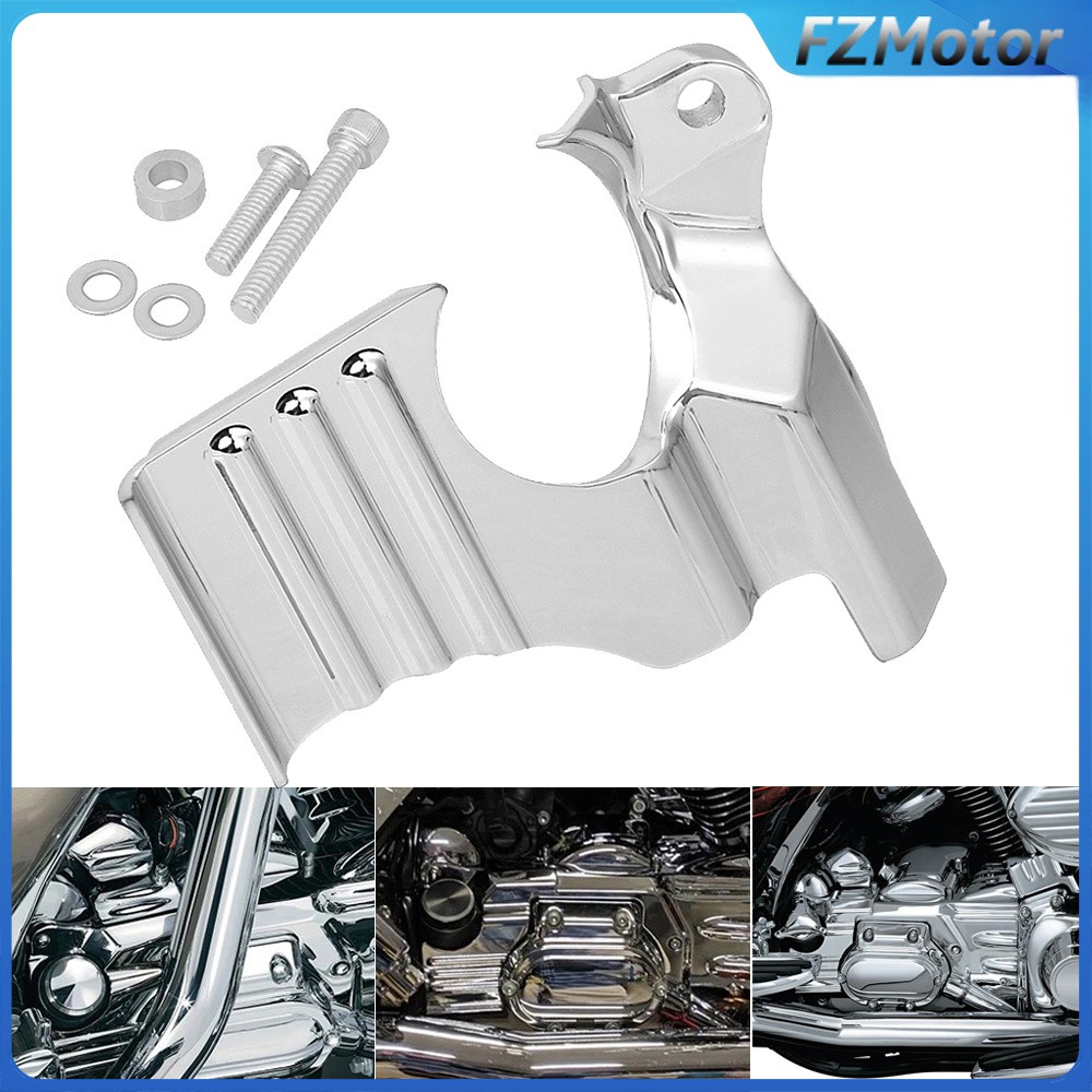 Chrome Oil Filler Spout Cover Fit For Harley Electra Street Road Glide Road King