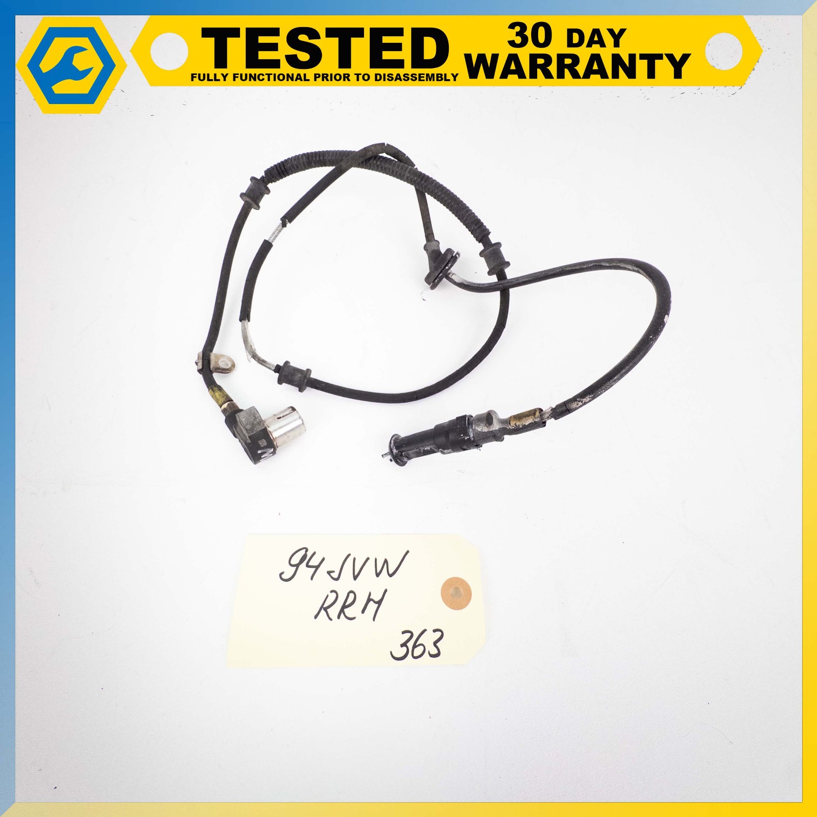 90-94 JAGUAR Vanden Plas JX6 REAR RIGHT SIDE WHEEL BRAKE ABS SPEED SENSOR OEM