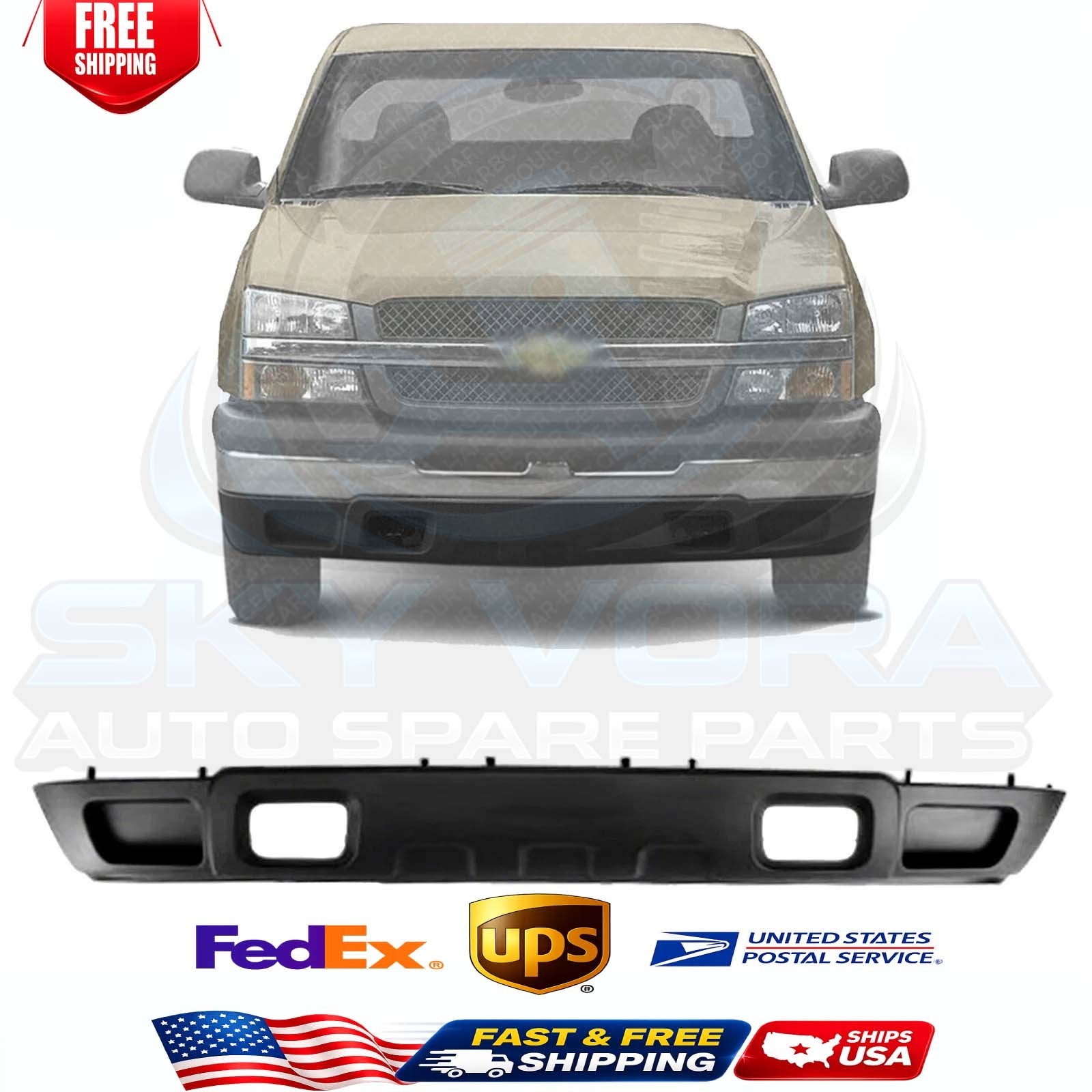 New For 2003-2006 Front Bumper Lower Valance Chevrolet Silverado 1500/2500/3500