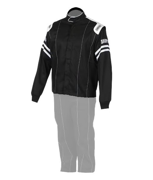 Simpson Racing L202372 Legend II Racing Jacket Adult Large Black