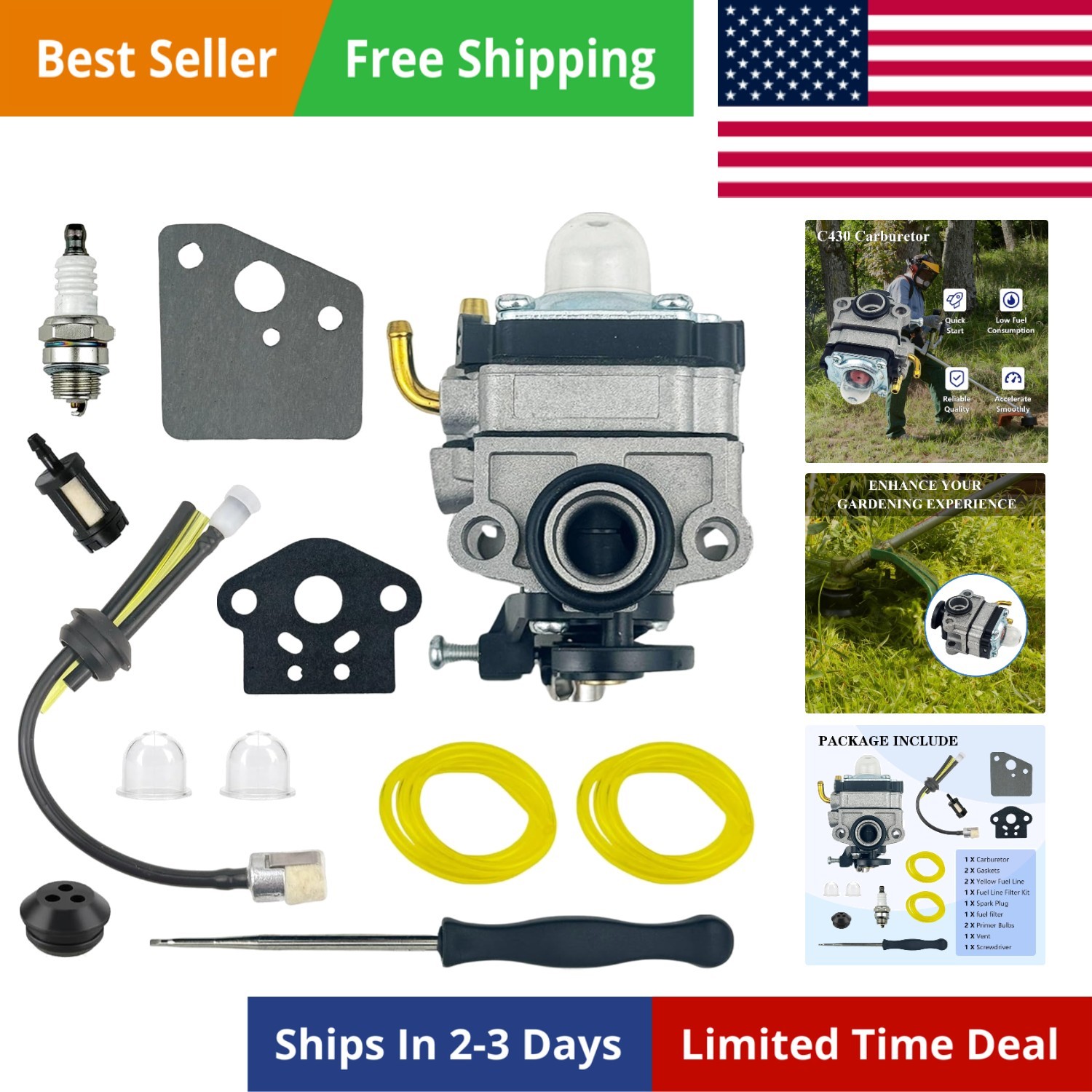 C430 S430 X430 Carburetor for Ryo-bi 30cc 309370002 RY34001 RY34421 RY34441 R... C430 S430 X430 Carburetor for Ryo-bi 30cc 309370002 RY34001 RY34421 RY34441 R...
