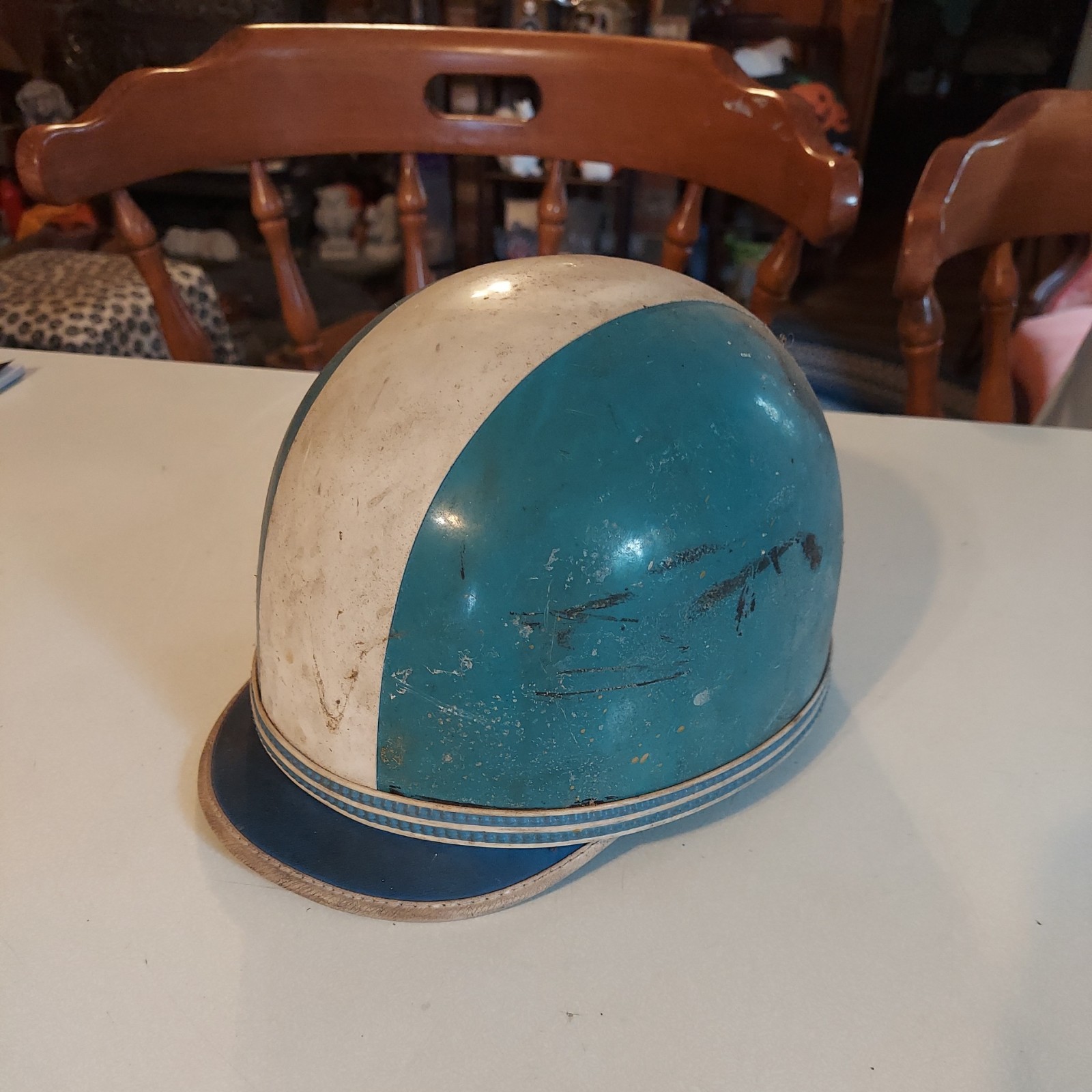 VINTAGE AGV HELMET ITALY 50s/60s VINTAGE AGV HELMET ITALY 50s/60s