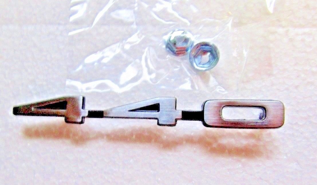 fits 69 70 Coronet GTX 440 Hood Emblem 1969 1970 NEW