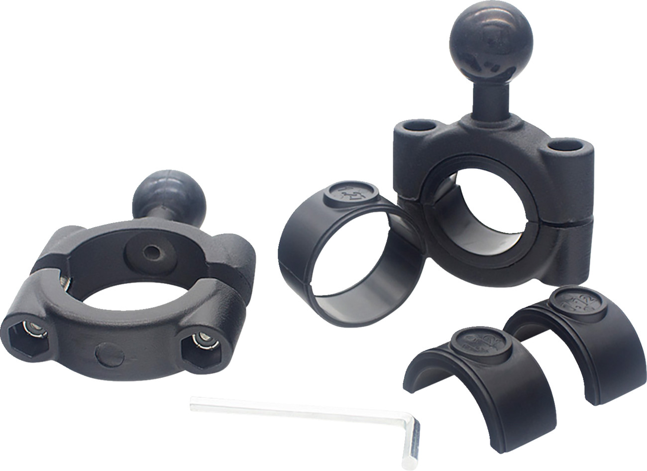RIDEPOWER - Ball Mount Adapter Handlebar 1-1/2\