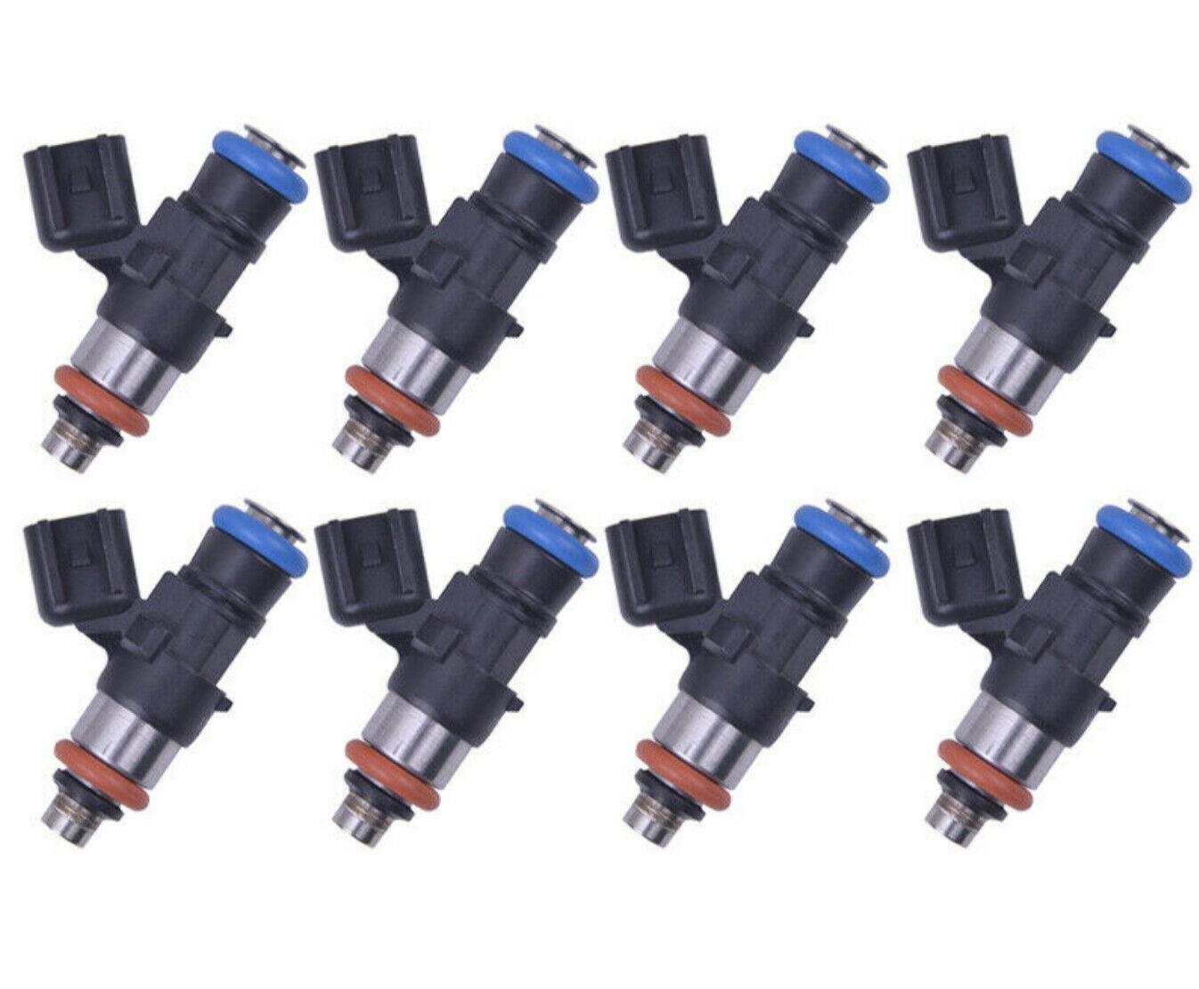 SET 8 TURBO GEN3 HIGH IMPEDANCE 50LB INJECTORS FITS LSA LS7 LS3 GM FORD 550CC