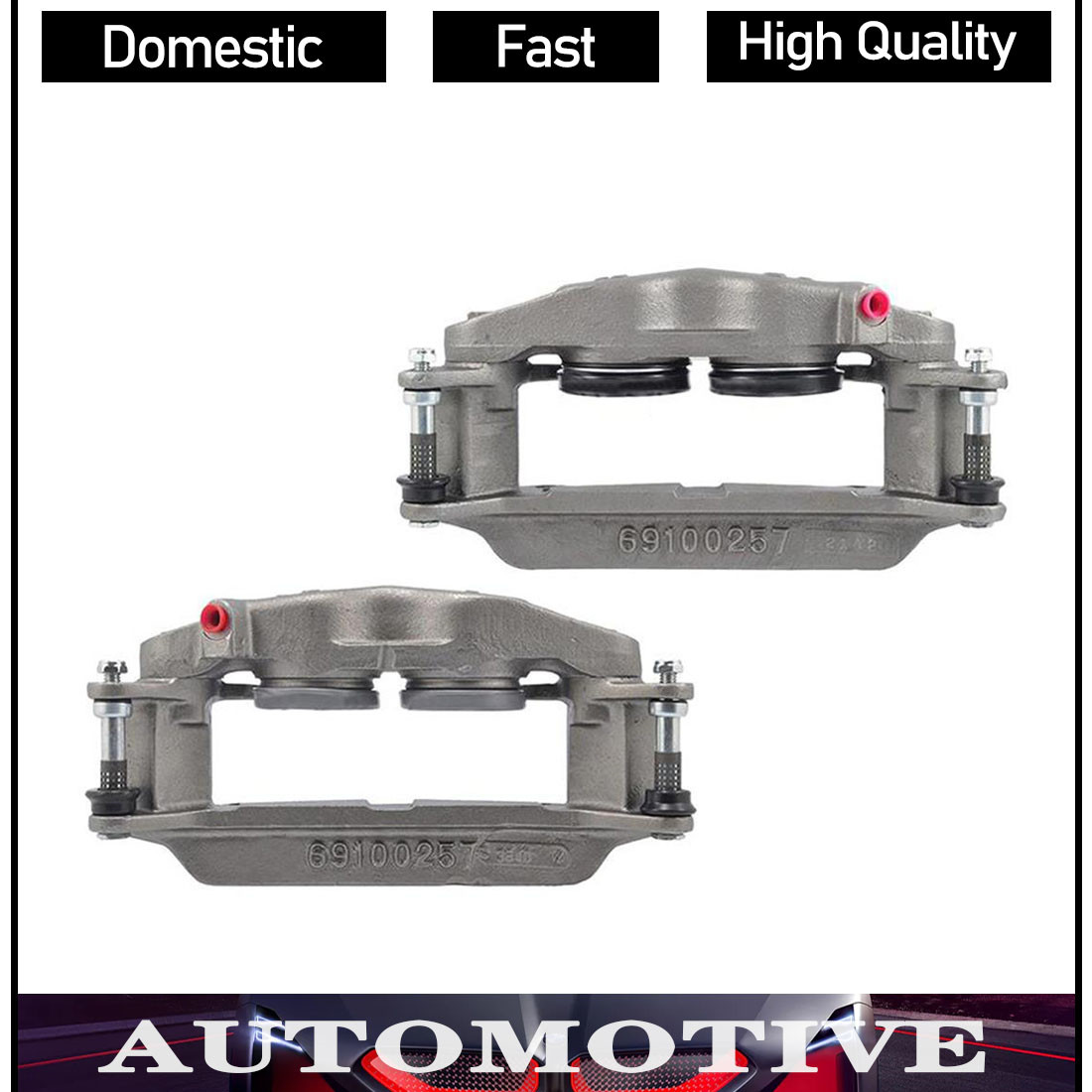 Nugeon Front 2Of Disc Brake Caliper For Ford F-250 1968 1969 1970 1971 1972