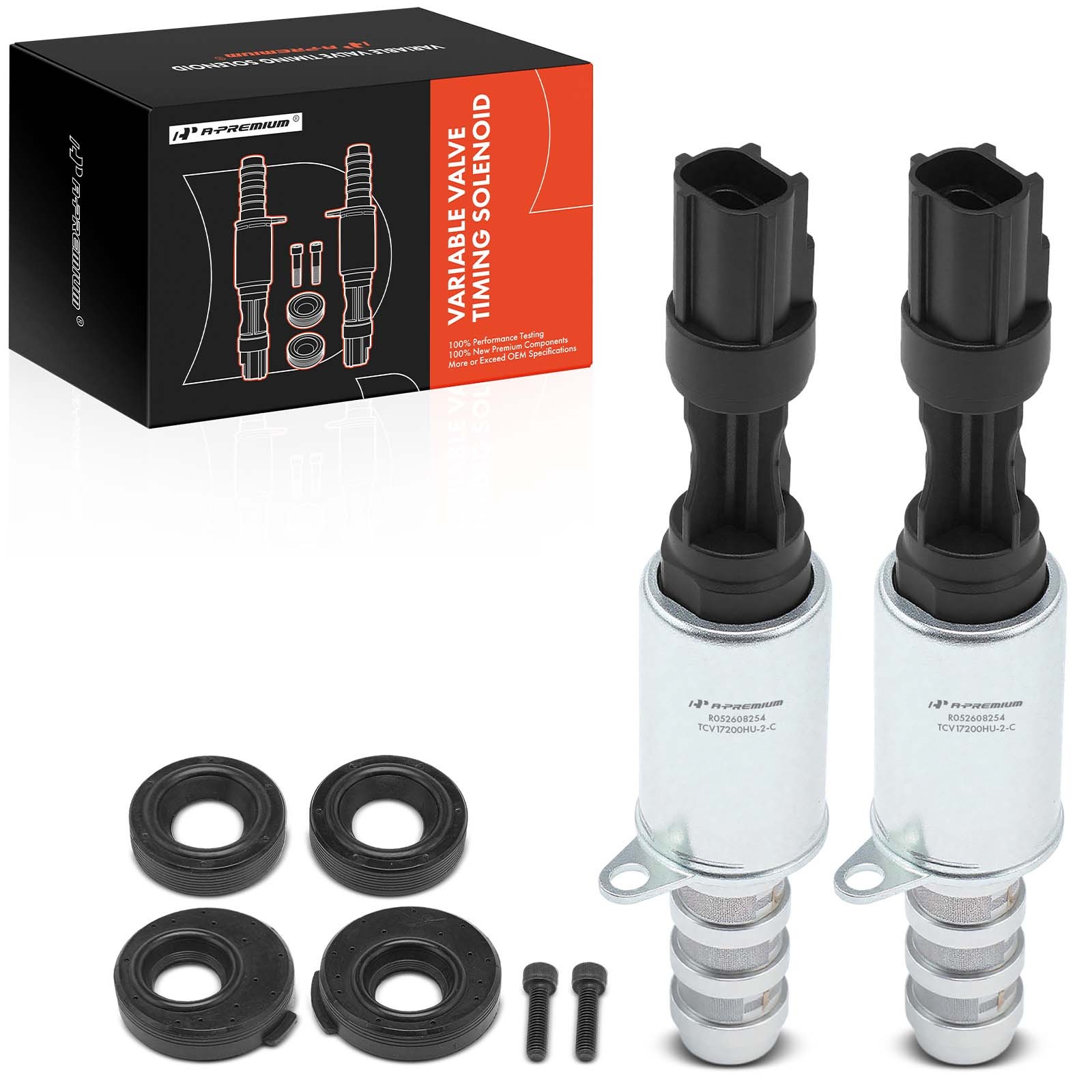 A-Premium 2PC VCT Variable Valve Timing Solenoid For 04-10 Ford F-150 Lincoln A-Premium 2PC VCT Variable Valve Timing Solenoid For 04-10 Ford F-150 Lincoln