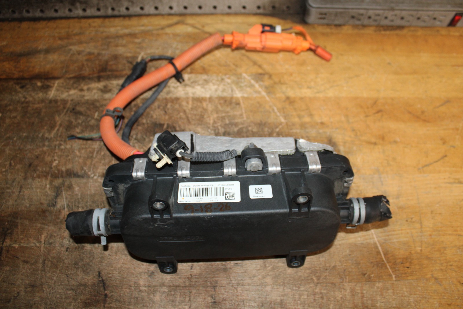 2014 FORD FUSION hybrid Electric Coolant Heater DG9H18K464CA 2014 FORD FUSION hybrid Electric Coolant Heater DG9H18K464CA