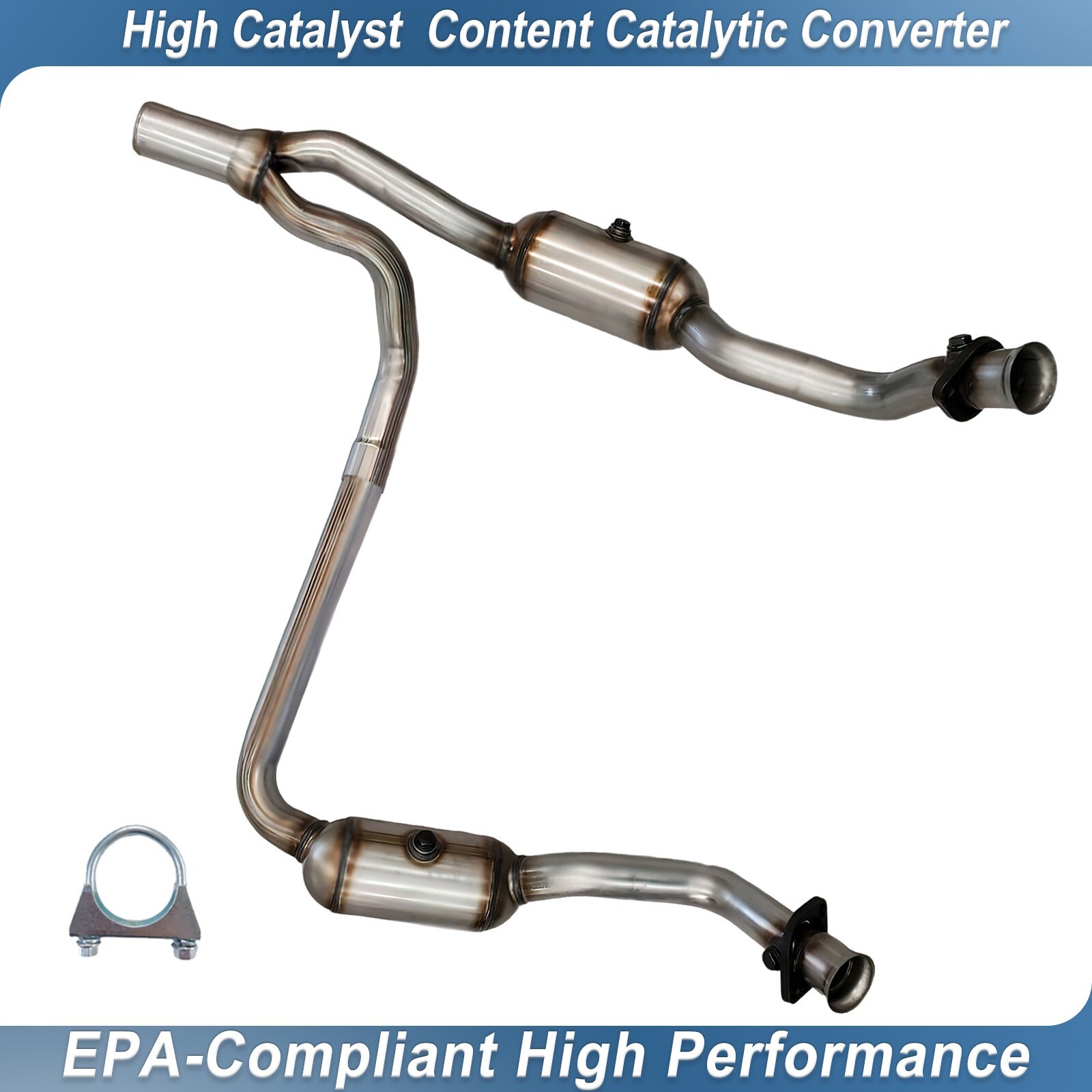 For 2010 2011 Jeep Wrangler 3.8L Catalytic Converter complete set EPA