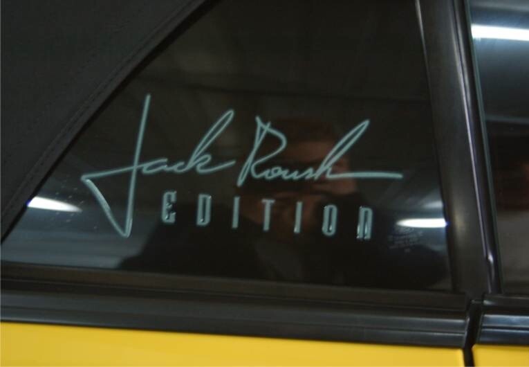 Jack Roush Edition Signature Side Window Quarter Decal OEM 2PC Set New Universal