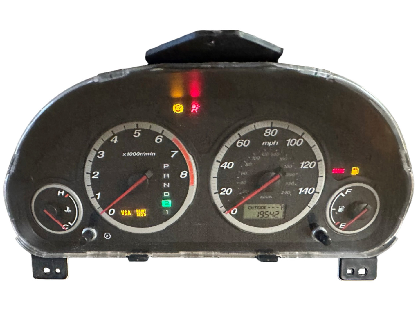 2005 - 2006 Honda CR-V Speedometer Instrument Cluster 195,421 Miles