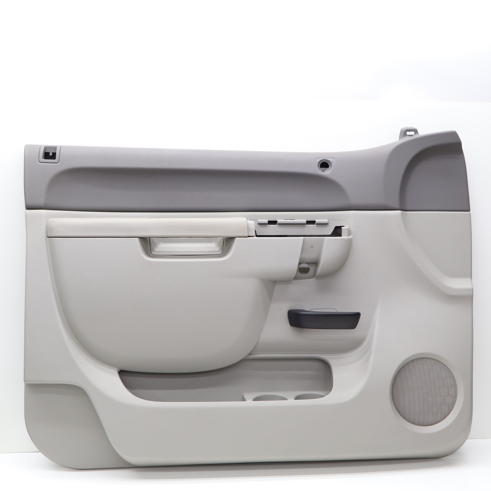 10-14 Chevrolet GMC Silverado Sierra LIGHT DARK TITANIUM Left Front Door Panel