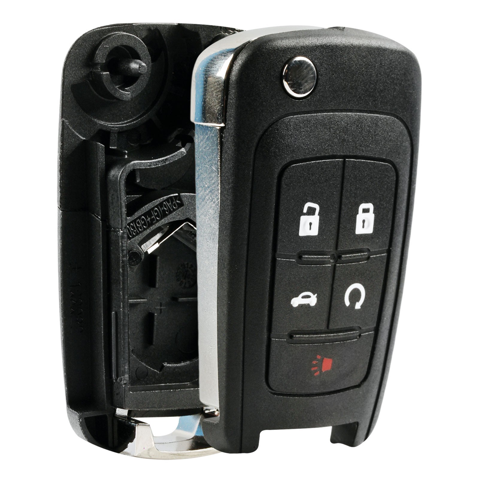 Replacement For 2012 2013 2014 2015 2016 2017 Chevrolet Sonic Flip Key Fob Case Replacement For 2012 2013 2014 2015 2016 2017 Chevrolet Sonic Flip Key Fob Case