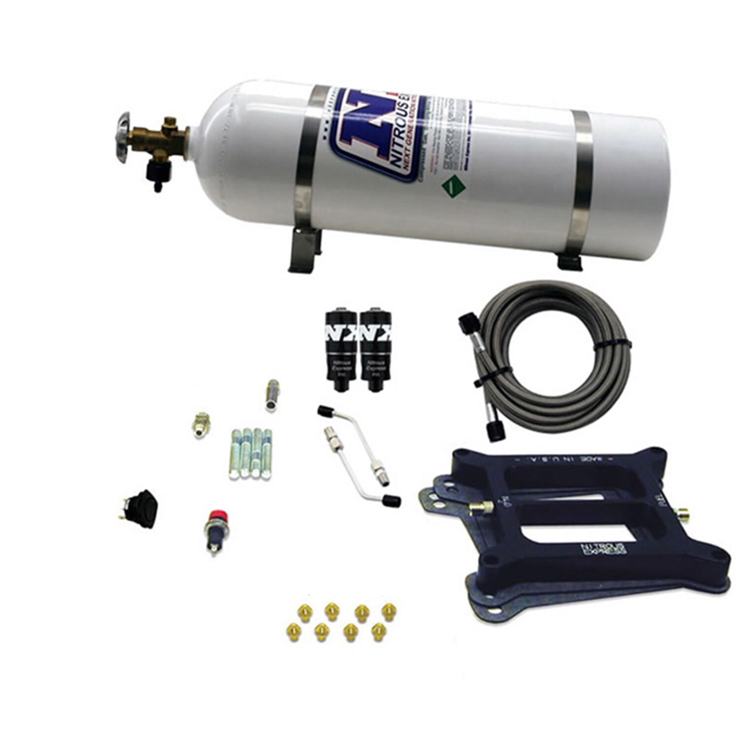 Nitrous Express 40040-15 Hitman Plate Nitrous System