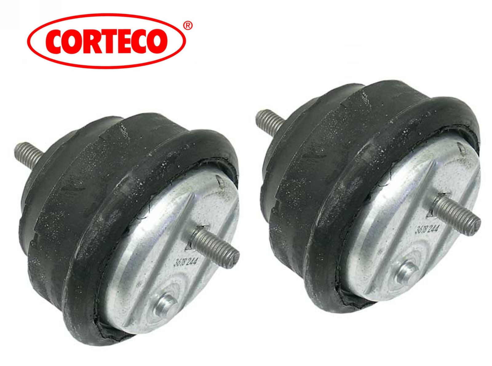 For E46 M3 E36 Z3 Engine Motor Mount Set Left & Right 2pcs Corteco OEM 1995-2013