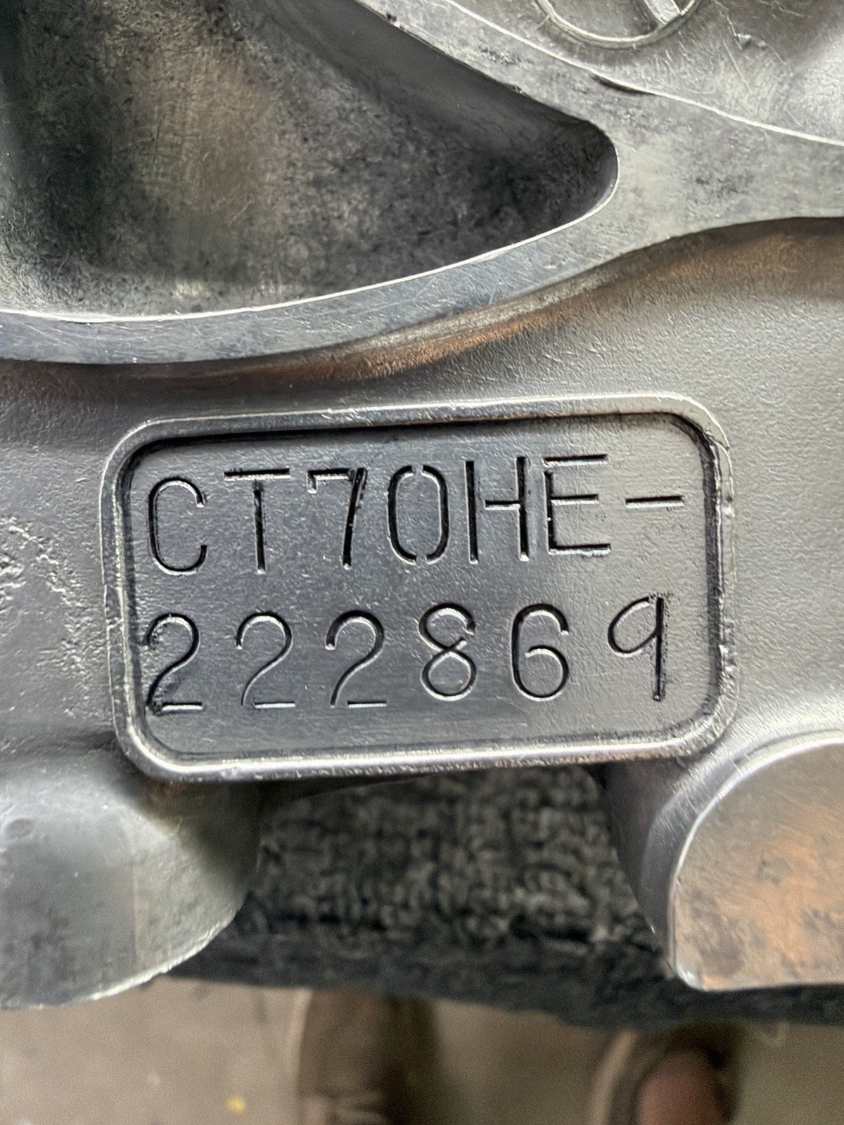 Honda CT70H 222869 K1-K2 71-72 4 Speed Engine Cases , Crank , Hitachi Flywheel Honda CT70H 222869 K1-K2 71-72 4 Speed Engine Cases , Crank , Hitachi Flywheel
