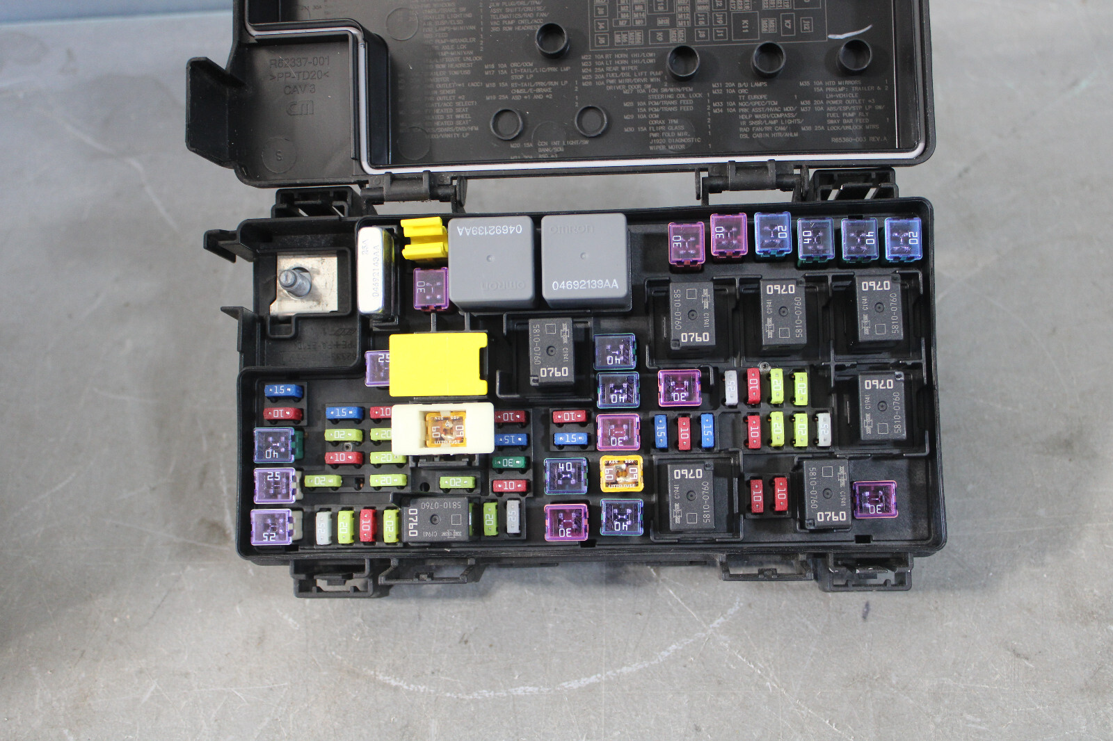 Dodge Caravan TIPM Fuse Box 68239606AB Plug & Play Lifetime Warranty Dodge Caravan TIPM Fuse Box 68239606AB Plug & Play Lifetime Warranty