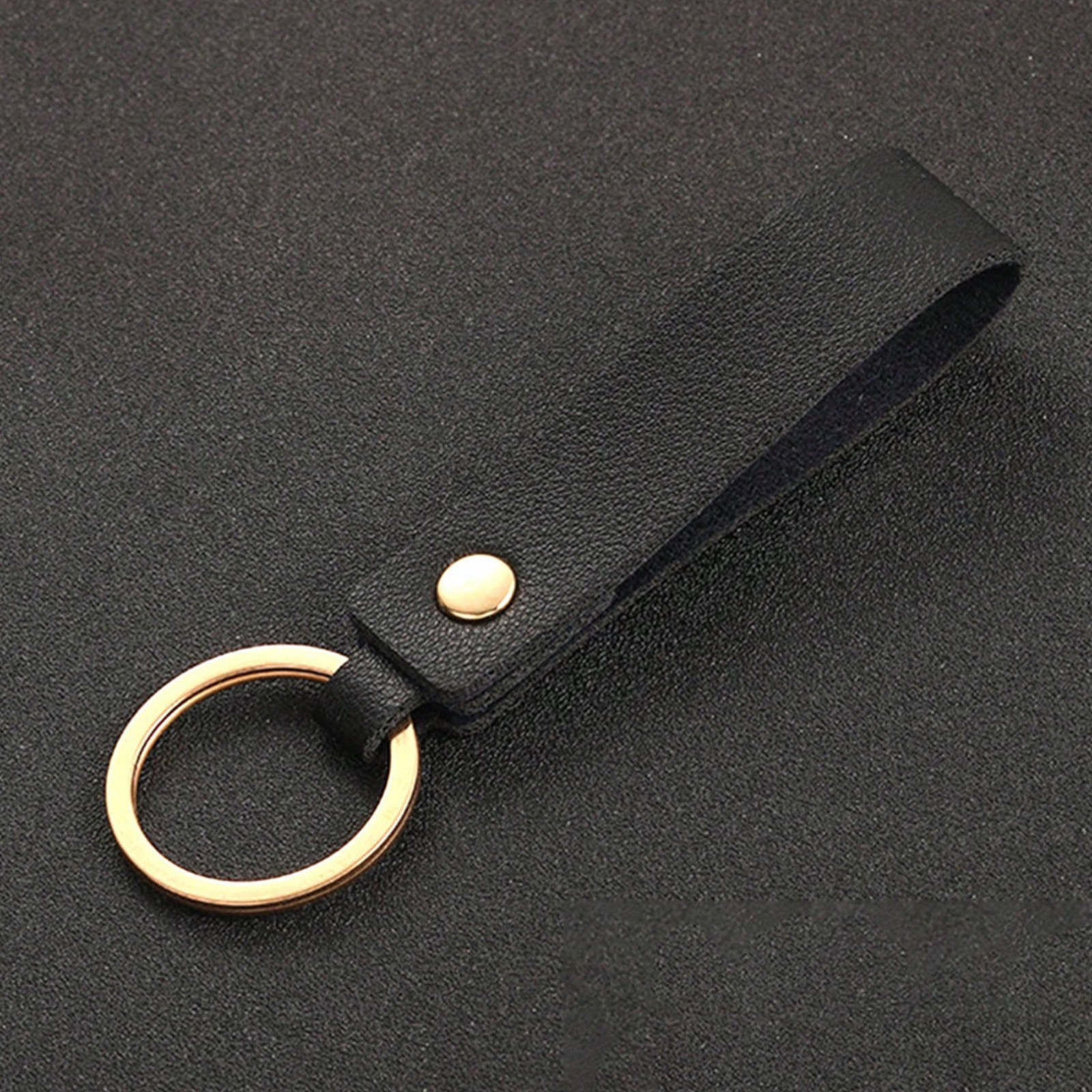 PU Leather Wrist Strap Keyring Car Key Fob Keychain Men Women Colors Xmas Gift PU Leather Wrist Strap Keyring Car Key Fob Keychain Men Women Colors Xmas Gift