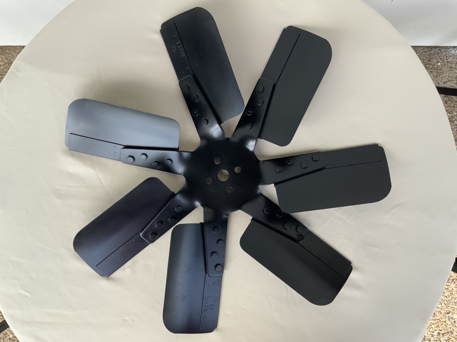 1970 1971 1972 Ford Mustang Cougar & Bronco Cooling Fan - 7 Blades OEM D0TA-C 1970 1971 1972 Ford Mustang Cougar & Bronco Cooling Fan - 7 Blades OEM D0TA-C
