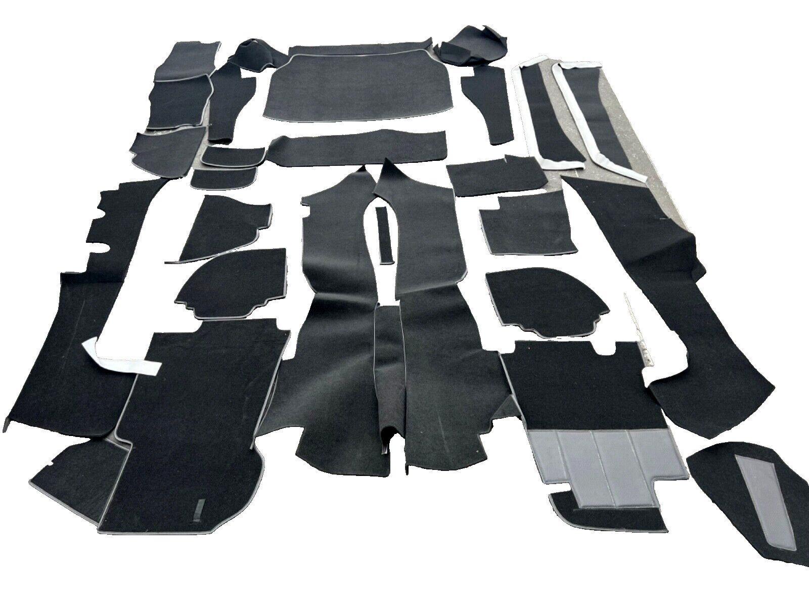 Porsche 928 928S 78-95 Stock Replacement Black Plush Interior Carpet Set Porsche 928 928S 78-95 Stock Replacement Black Plush Interior Carpet Set