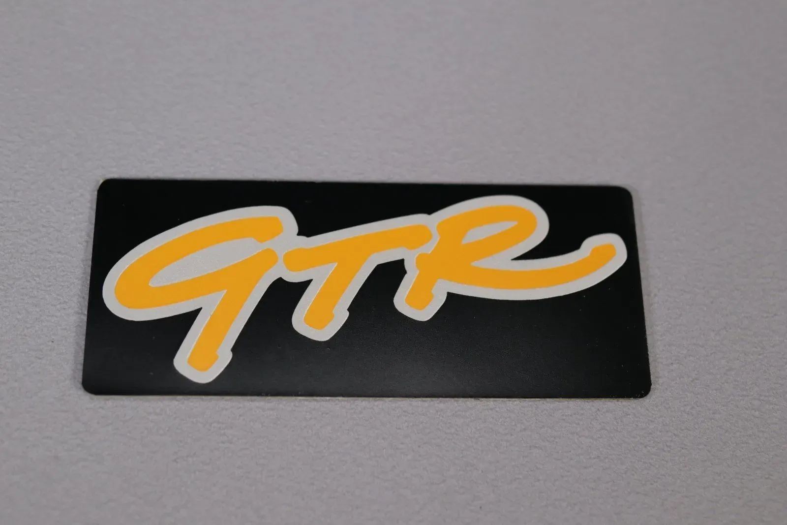 McLaren F1 GTR type plate badge McLaren F1 GTR type plate badge