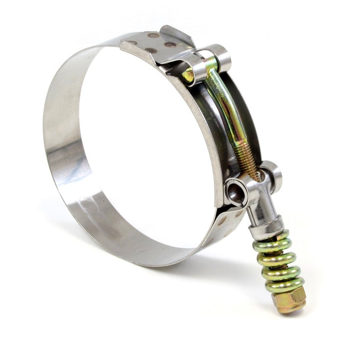 1X HPS Spring Loaded T-Bolt Hose Clamp Fit Range 3.25