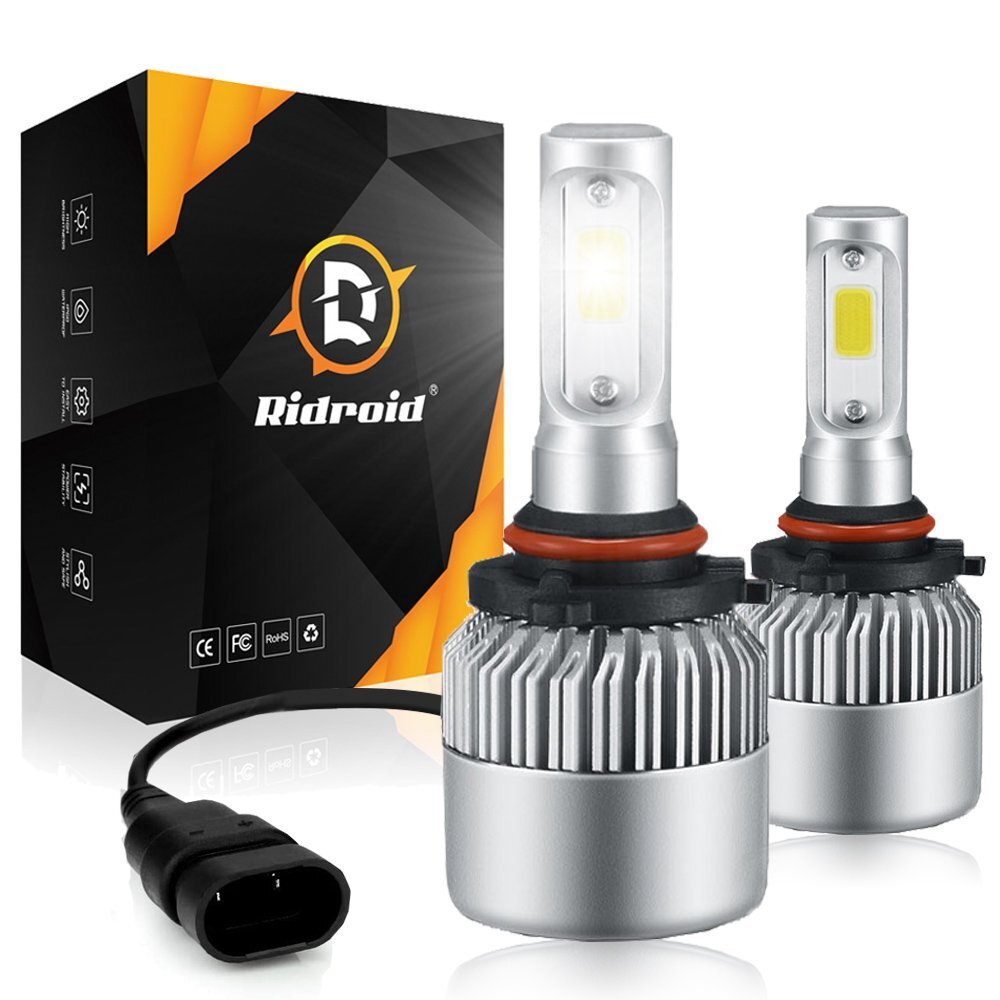 2x 9006 HB4 HID White LED Headlight Fog Light Driving Bulbs DRL Super Bright 6k