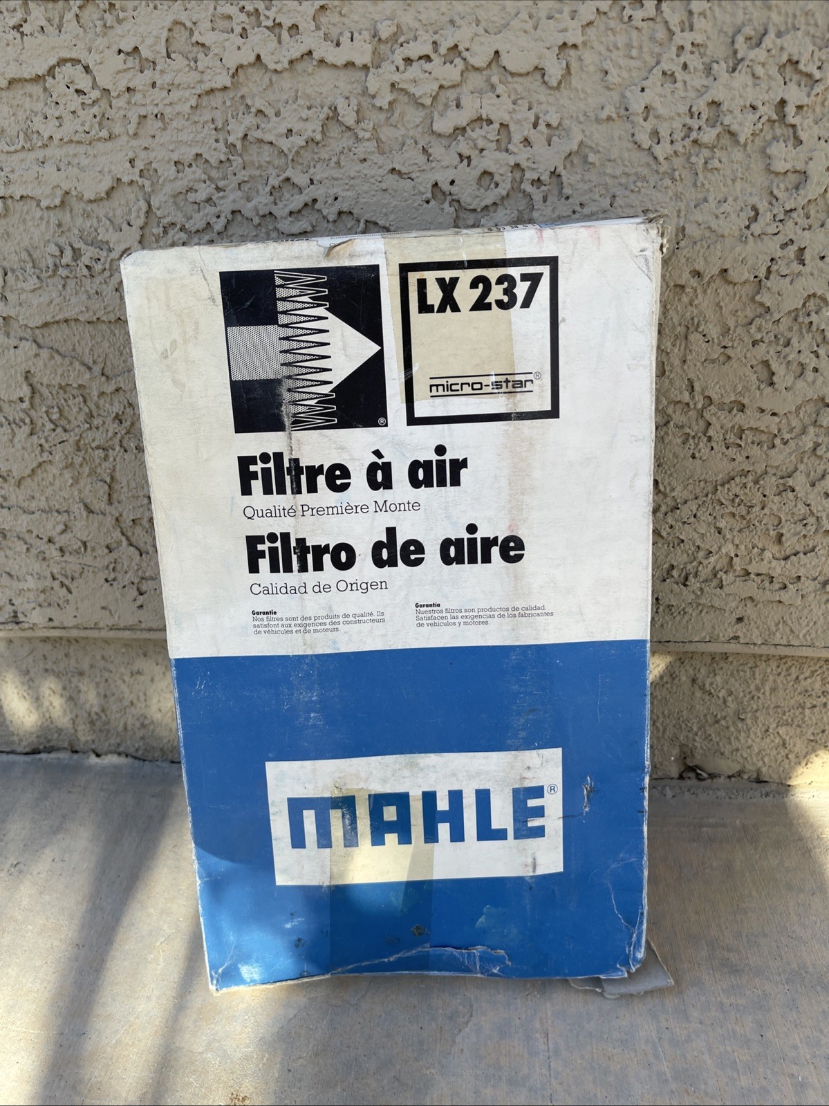 PORSCHE OEM Air filter 93011018501 -911 turbo 3.0 3.3 Genuine MAHLE PORSCHE OEM Air filter 93011018501 -911 turbo 3.0 3.3 Genuine MAHLE