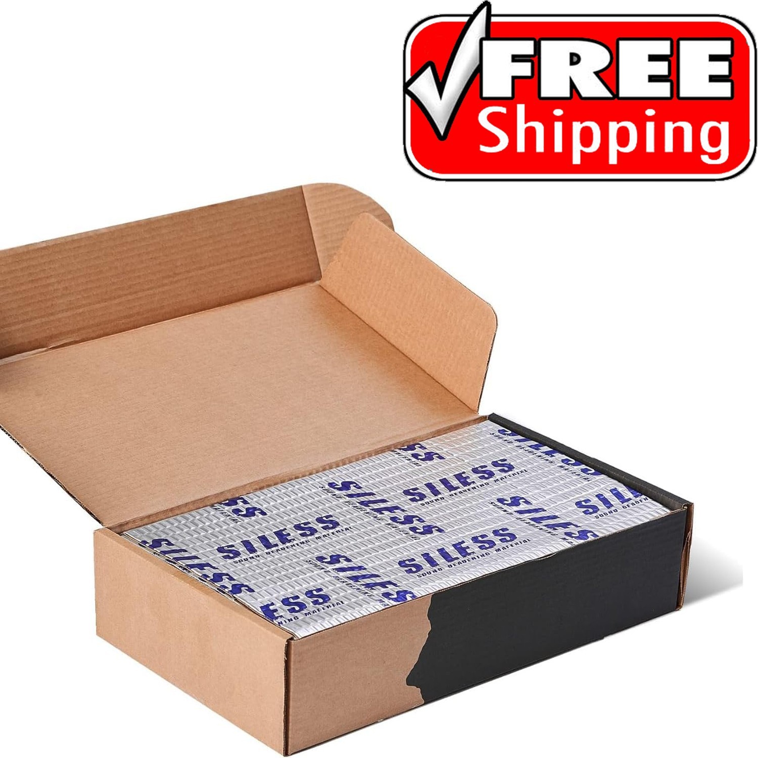 52 Sq-Ft Car Sound Deadener Mat Proofing Thick Noise Insulation Material Dynamat