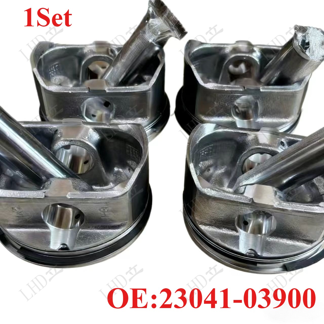 1Set Piston & Ring Kit STD 23041-03900 For Hyundai Kia 1.4T TURBO .