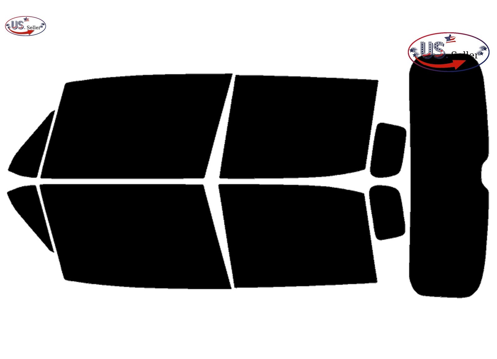 Computerized Custom PreCut 2Ply Window Tint Film Kit For 2015-2025 Jeep Renegade