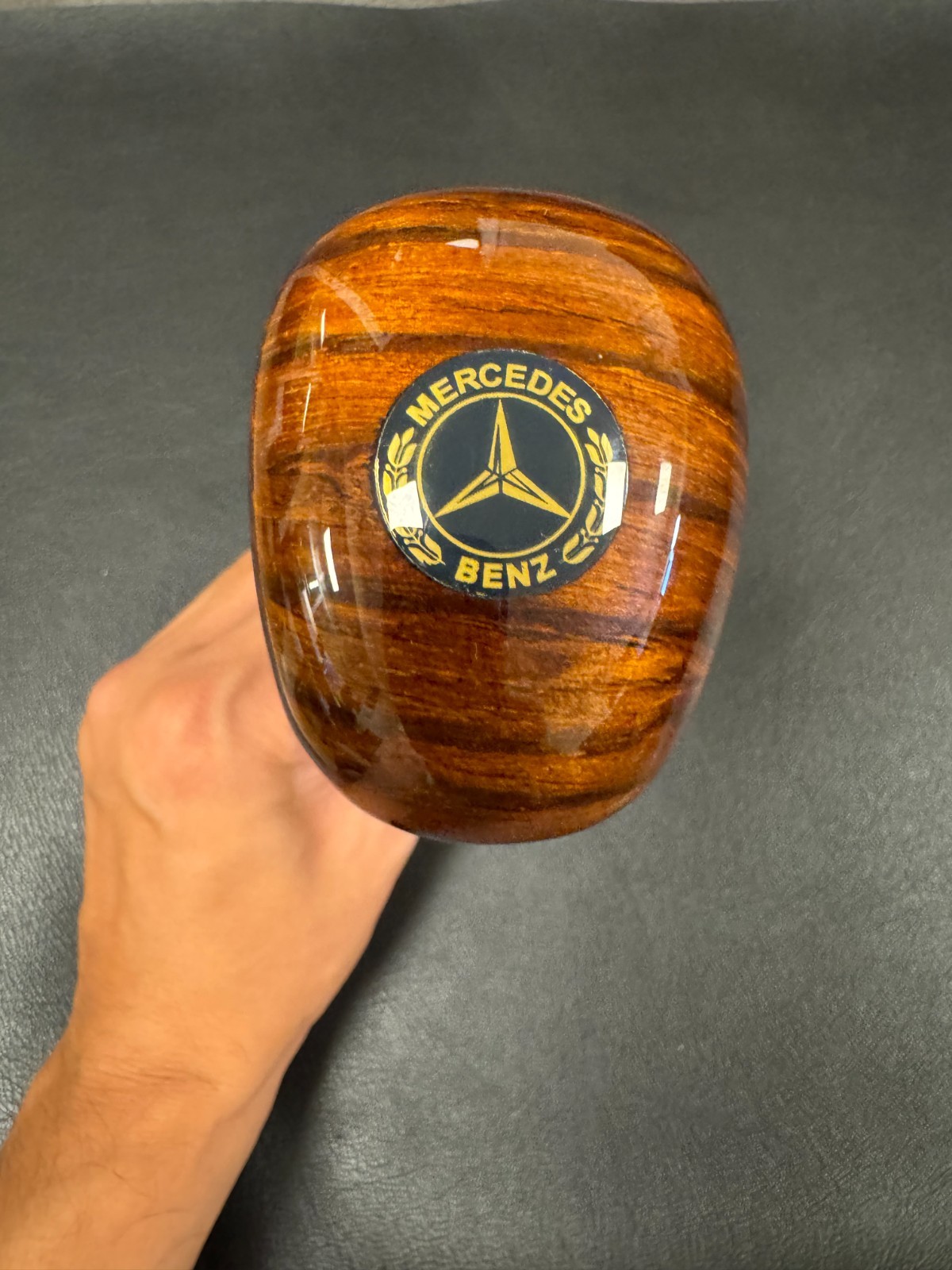 For Mercedes-Benz Gear Shift Knob Zebrano Automatic Transmission W123 1976-1986