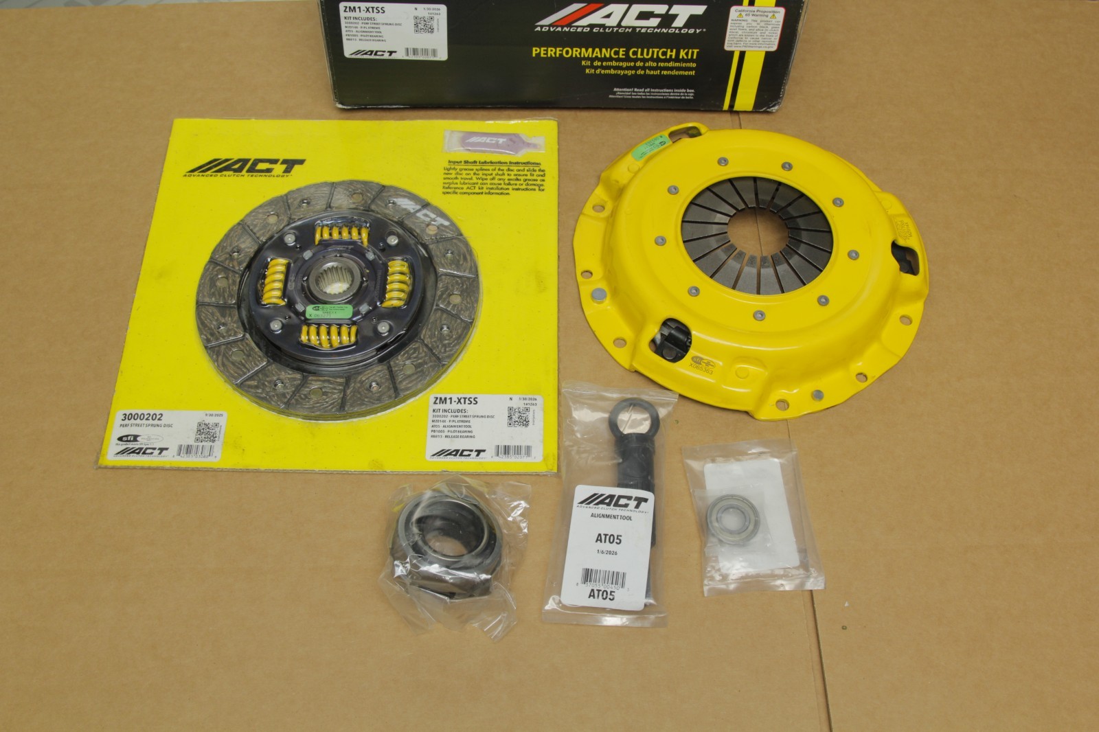 ACT XT Performance Street Sprung Clutch kit For Miata 90-93 B6 1.6L ZM1-XTSS