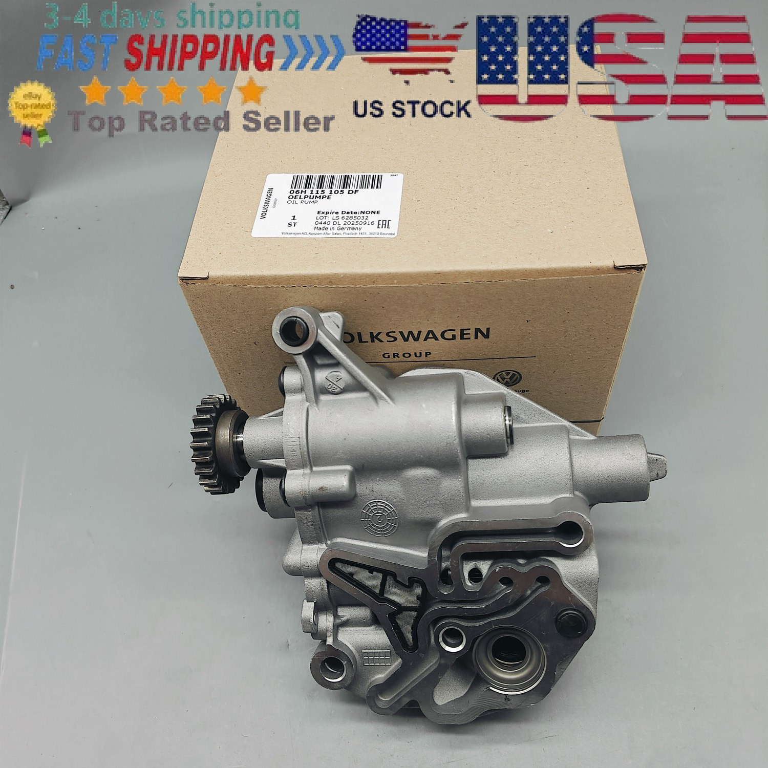 06H115105Df  Engine Oil Pump for Audi A4 A6 Q3 Q5 Tt Allroad 2.0T NEW